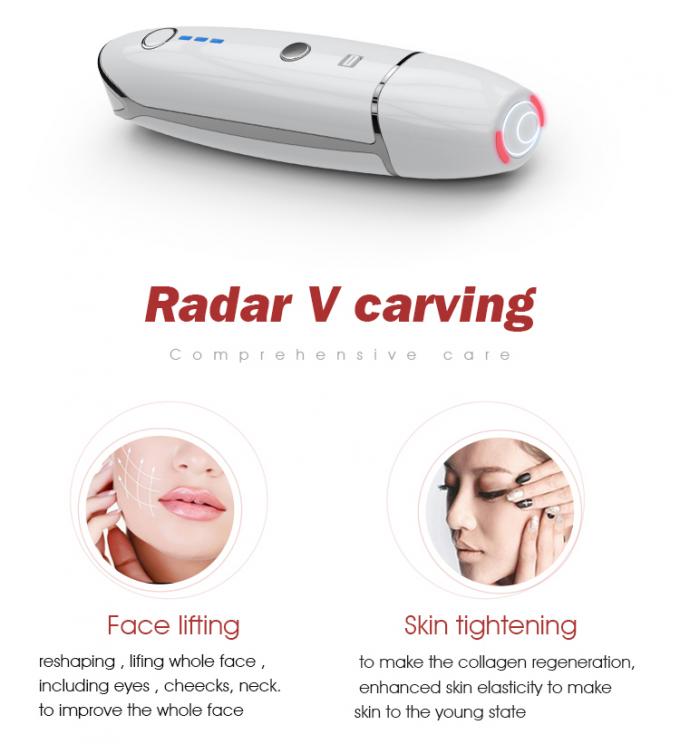 Ultrasonic Radar Line Hifu Portable Machine , V Face Ultrasonic Skin Care Machine