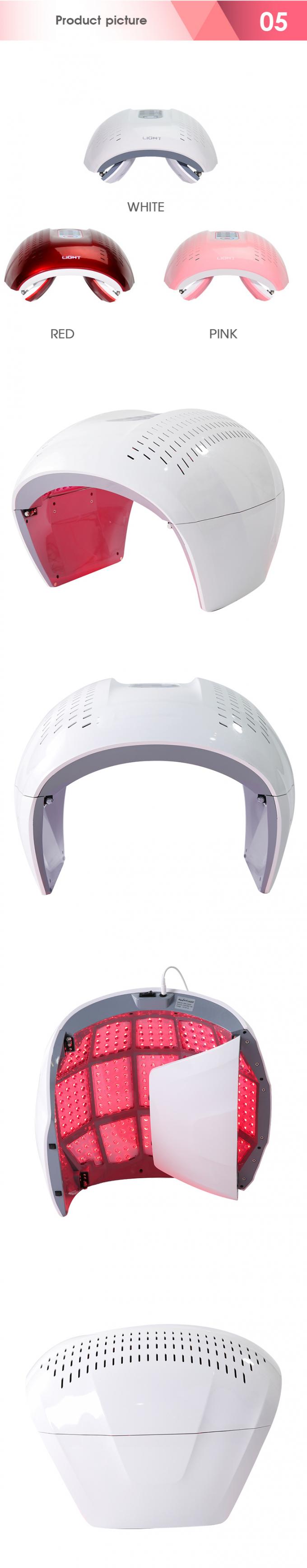 Anti Oxidation LED Light Therapy Face Mask , Professional Led Light Therapy Devices