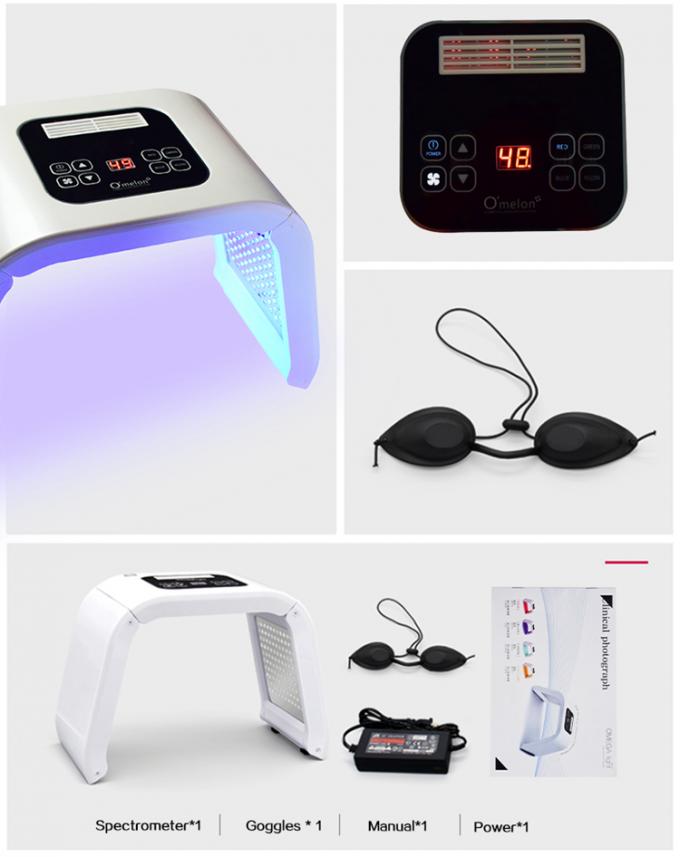32W LED Light Therapy Face Mask Machine Beauty SPA Phototherapy For Skin Rejuvenation