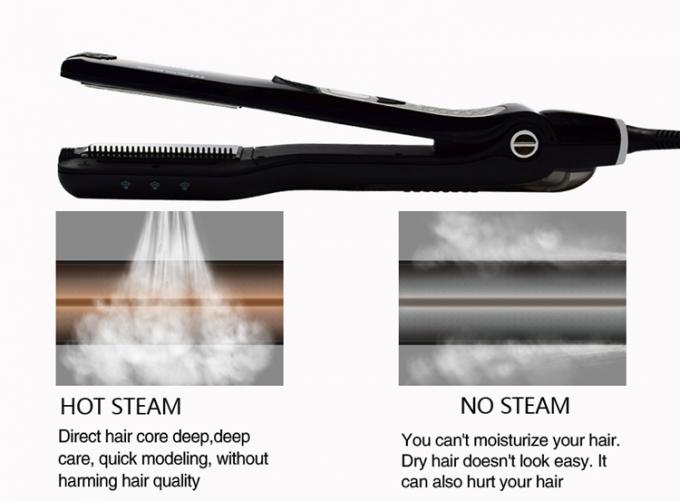 Ionic Steam Flat Iron Hair Straightener Professional Styling With LED Display