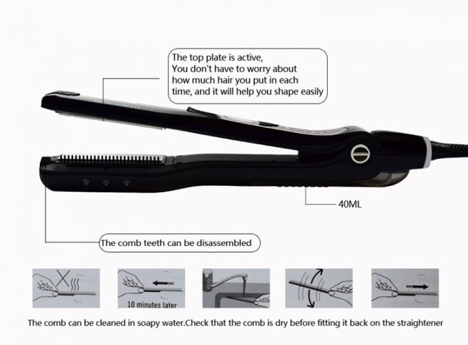 Ionic Steam Flat Iron Hair Straightener Professional Styling With LED Display