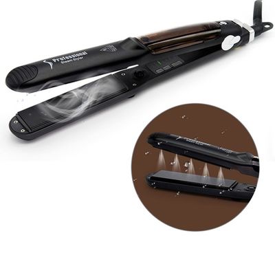 Infrared Nano Titanium Flat Iron Automatic Steam Hair Straightener