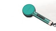 Ceramic Mini Heated Round Brush Hair Straightener Brush Hot Air Brush Tools