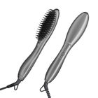 Ceramic Hot Electric Comb Brush Hair Straightener With Comb  Anti Scald