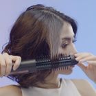 3-in-1 Hair Straightener Curling Iron Ionic Ceramic Hot Brush Styler Hair Straightening Tools Styling Salon