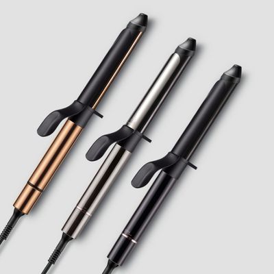 Ceramic Spiral Curling Iron Long Barrel Curling Iron Adjustable Fast Heating