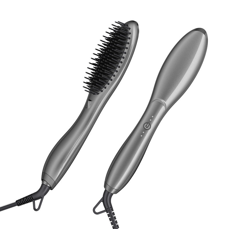 Multifunctional Ceramic Hot Combs Beard Straightener Hair Styler Electric Hot Comb