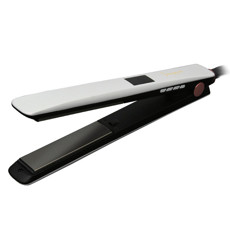 Portable Ceramic Infrared Hair Straightener Intelligent LCD Salon Hair Straightener