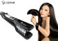China Portable Home Hair Straightener , Electric Ion Titanium Ceramic Flat Iron Hair Steam Brush exporter