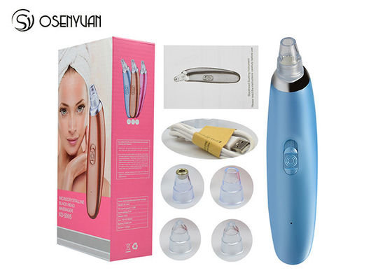 China DC 5V Electric Pore Cleanser Blackhead &amp; Acne Remover Rechargeable 2600MAH Battery factory